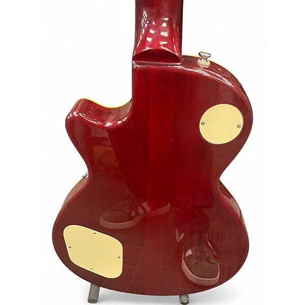 Used Agile 2000 Cherry Red Solid Body Electric Guitar