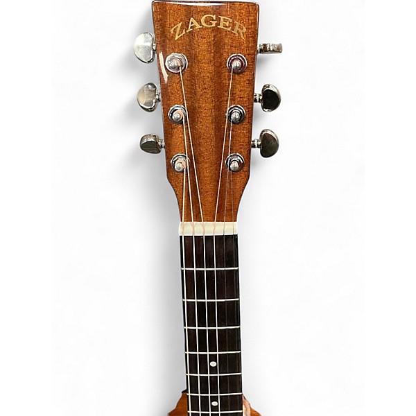 Used Zager TRAVEL/MHGY Natural Acoustic Guitar