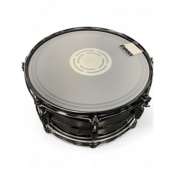 Used TAMA 5.5X14 Metalworks Snare Black Chrome Drum