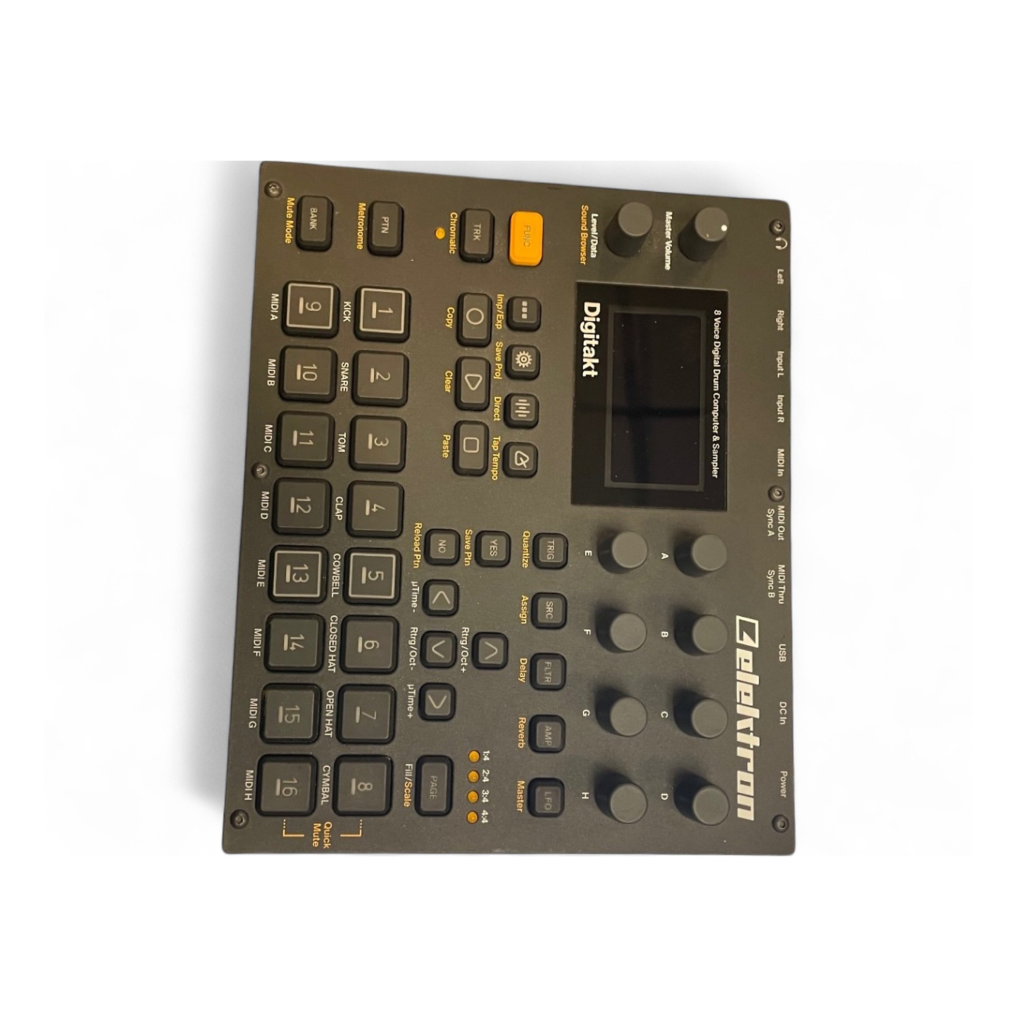 DJ機材 Elektron Digitakt Elektron Digitakt — DJ TechTools