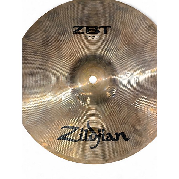 Used Zildjian 13in ZBT Plus Rock Hi Hats Pair Cymbal