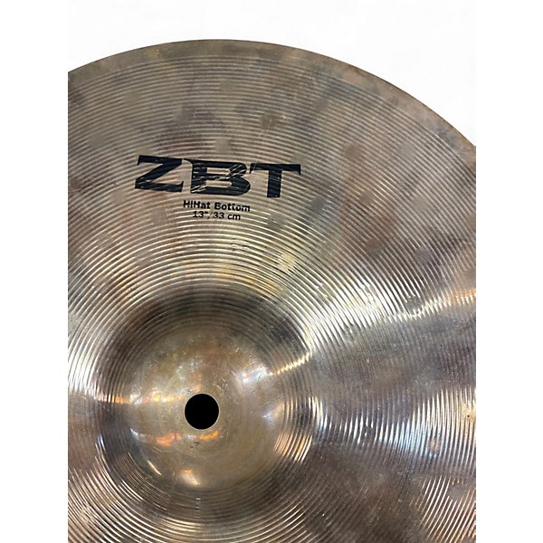 Used Zildjian 13in ZBT Plus Rock Hi Hats Pair Cymbal