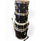 Used Ludwig 5 Piece BACKBEAT BLACK SPARKLE Drum Kit
