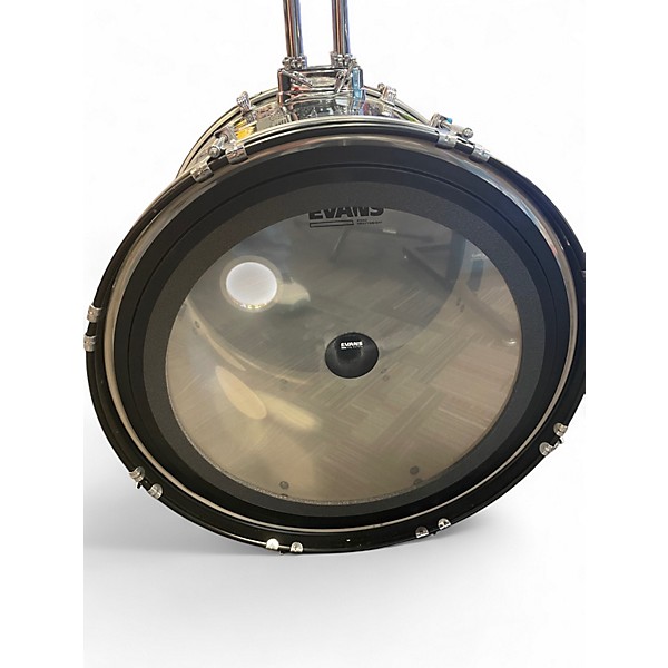 Used Ludwig 5 Piece BACKBEAT BLACK SPARKLE Drum Kit