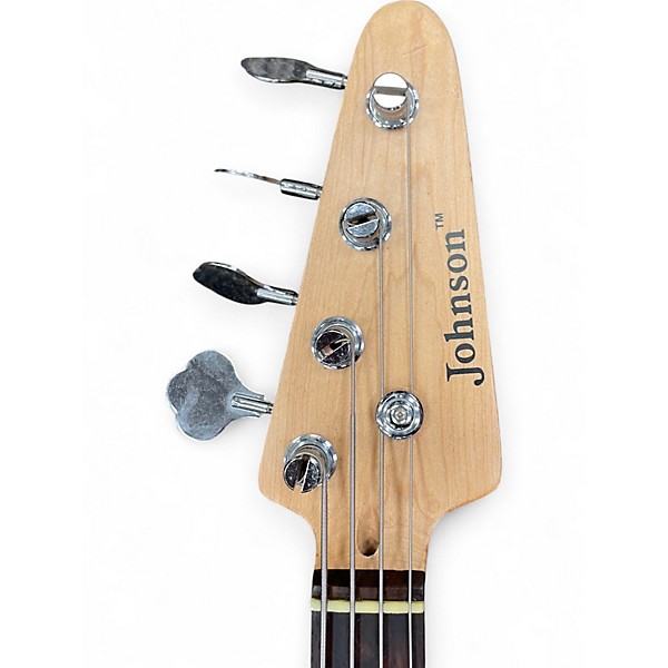 Used AXL JOHNSON P BASS Natural Electric Bass Guitar