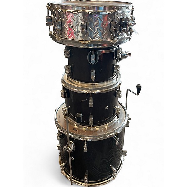 Used PDP by DW 5 Piece Concept Series Dark Brown Lacquer Drum Kit