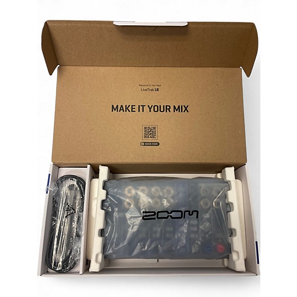 Used Zoom LiveTrak L6 Digital Mixer