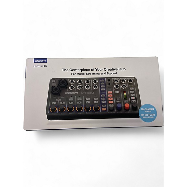 Used Zoom LiveTrak L6 Digital Mixer
