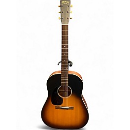 Used Martin DSS-17 LH Sunburst Acoustic Guitar