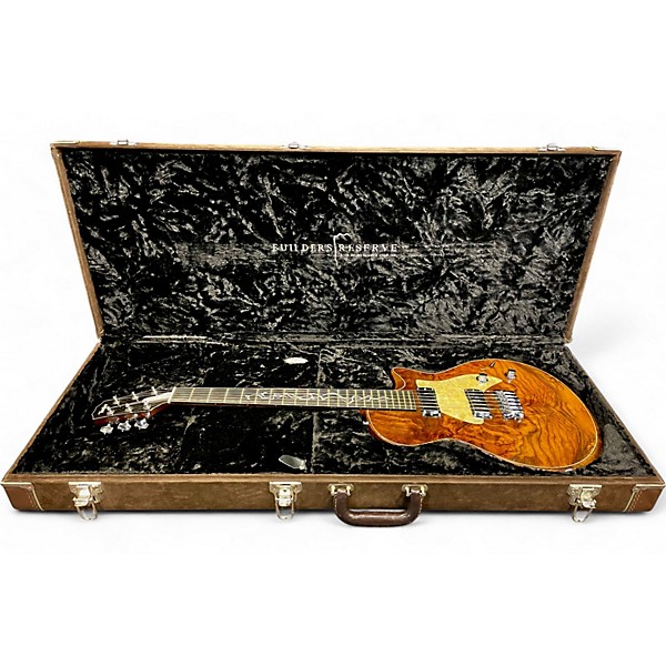 Used 2008 Taylor Builder's Reserve SB-BR1 Walnut Burl Solid Body Electric Guitar