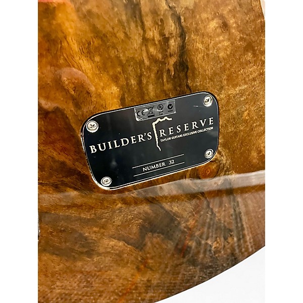 Used 2008 Taylor Builder's Reserve SB-BR1 Walnut Burl Solid Body Electric Guitar