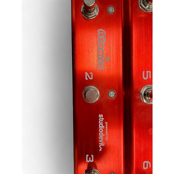 Used Atomic amplifire 6 Effect Pedal Package