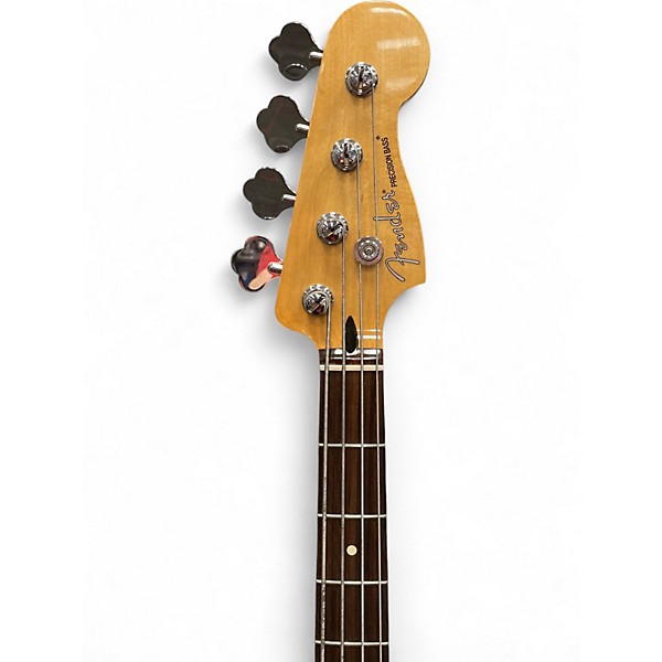 Used Fender Blacktop Precision Bass Black Electric Bass Guitar