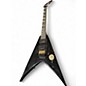 Used 2001 Jackson king v Black Solid Body Electric Guitar thumbnail
