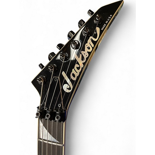 Used 2001 Jackson king v Black Solid Body Electric Guitar