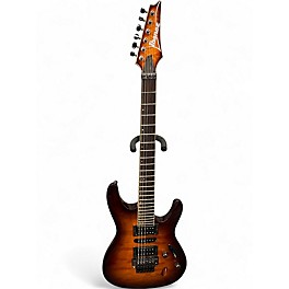 Used Ibanez S670QM ORANGE BURST Solid Body Electric Guitar