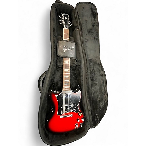 Used Gibson SG Standard CARDINAL RED BURST Solid Body Electric Guitar