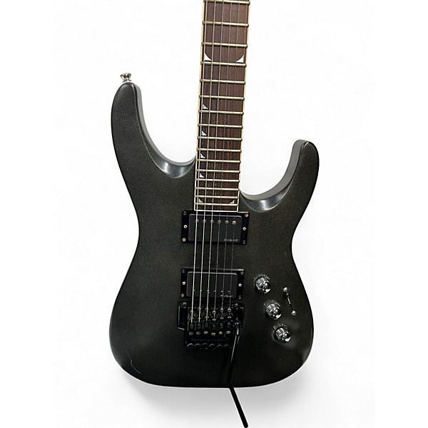 Used Jackson DKMG Dinky REFIN BLACK SPARKLE Solid Body Electric Guitar