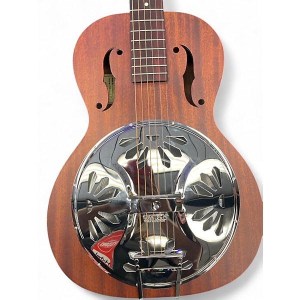 Used Gretsch Guitars G9200 Boxcar Round Neck Natural Resonator Guitar