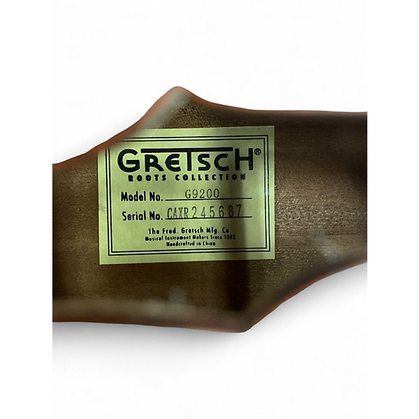 Used Gretsch Guitars G9200 Boxcar Round Neck Natural Resonator Guitar