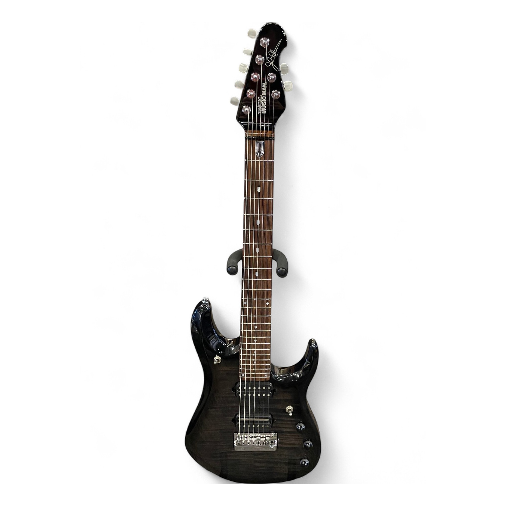 Used Ernie Ball Music Man John Petrucci BFR 7 String Black Burst
