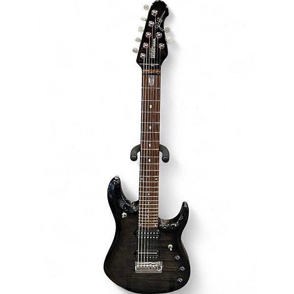 Used Ernie Ball Music Man John Petrucci BFR 7 String Black Burst Solid Body Electric Guitar