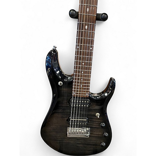 Used Ernie Ball Music Man John Petrucci BFR 7 String Black Burst Solid Body Electric Guitar