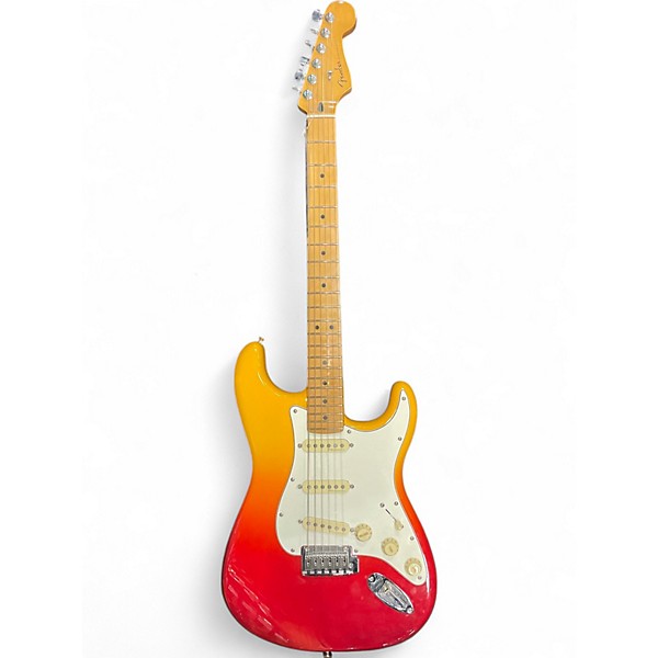 Used Fender Player Plus Stratocaster Sunrise Tea Burst Solid Body Electric Guitar