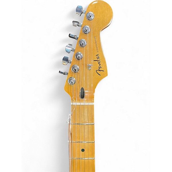 Used Fender Player Plus Stratocaster Sunrise Tea Burst Solid Body Electric Guitar