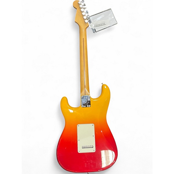Used Fender Player Plus Stratocaster Sunrise Tea Burst Solid Body Electric Guitar