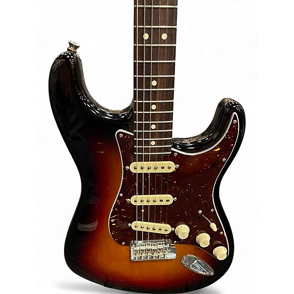 Used Fender American Professional II Stratocaster 3 Color Sunburst Solid Body Electric Guitar