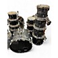 Used Pearl 5 Piece prestige  black marble Drum Kit thumbnail
