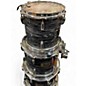 Used Pearl 5 Piece prestige  black marble Drum Kit