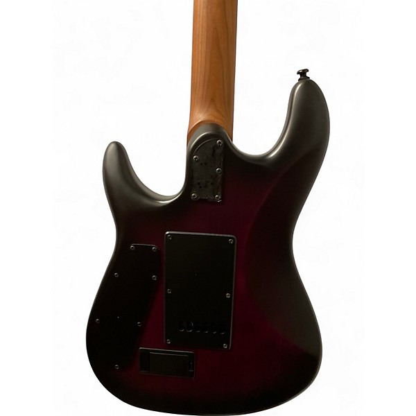 Used Sterling by Music Man SIGNATURE RICHARDSON COSMIC PURPLE BURST SATIN Solid Body Electric Guitar