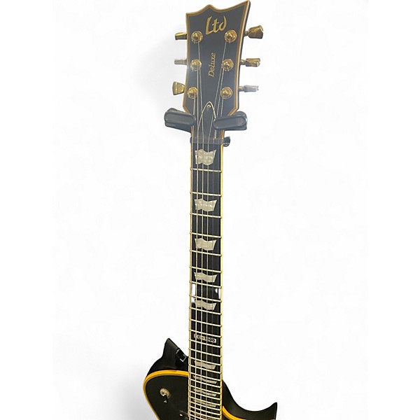 Used ESP LTD EC1000 Deluxe Black Solid Body Electric Guitar