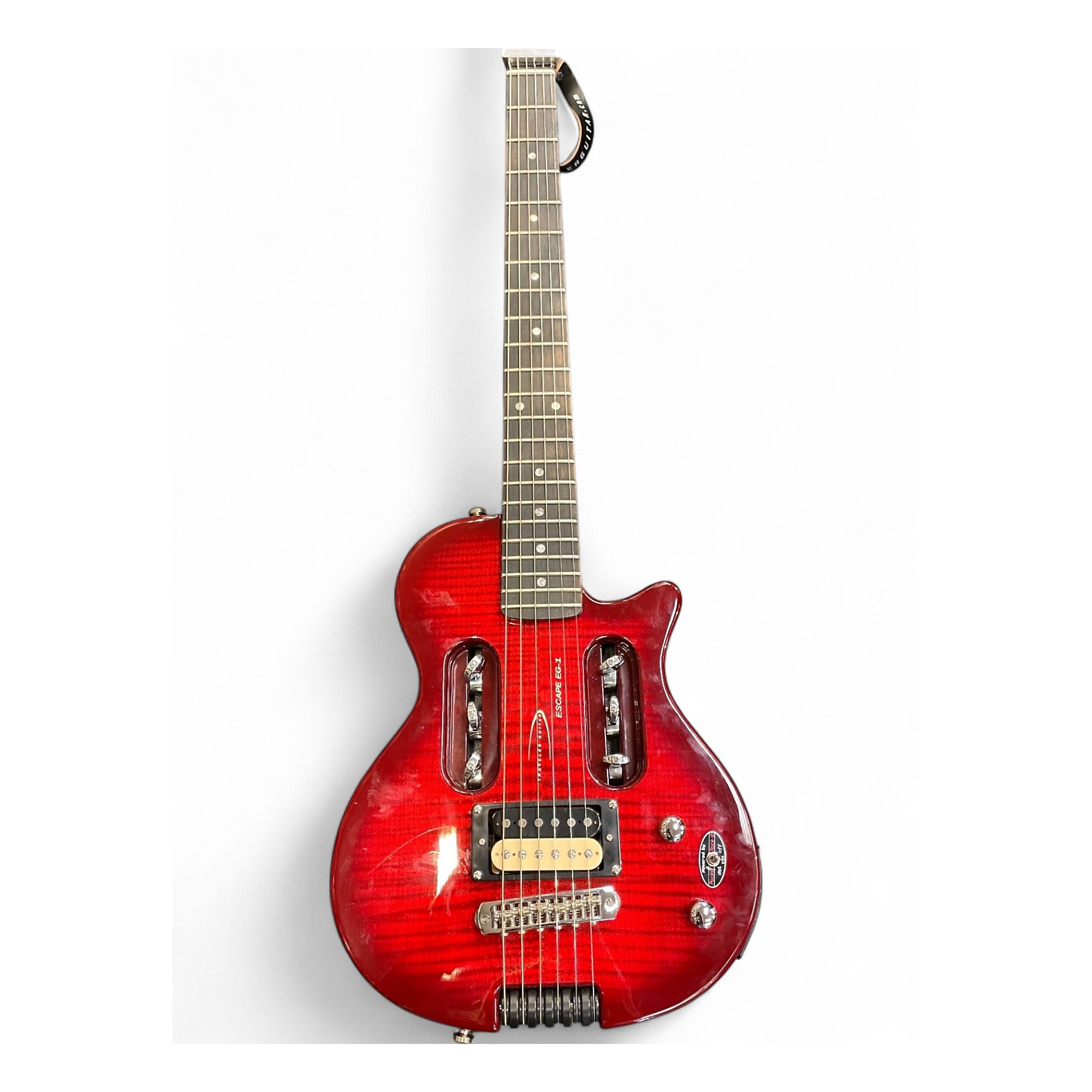 Escape EG-1 (White/Ash) w/ Ambrosonics Preamp – Traveler Guitar®