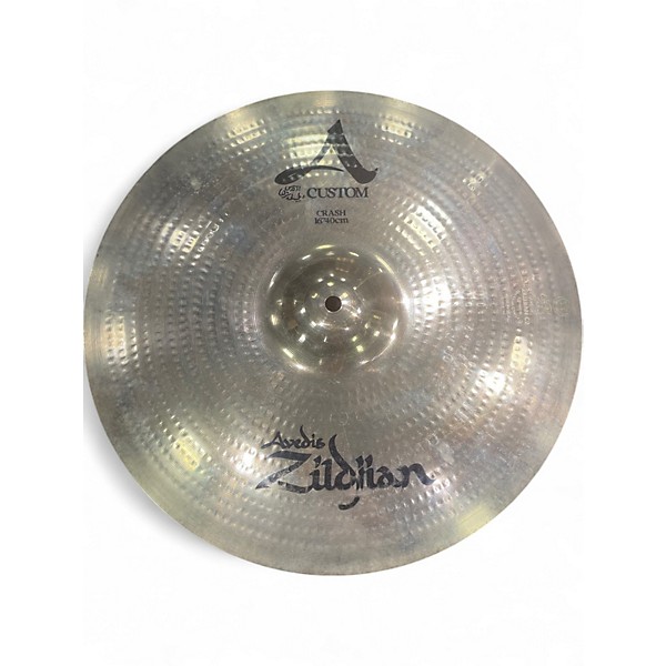 Used Zildjian 16in A Custom Crash Cymbal
