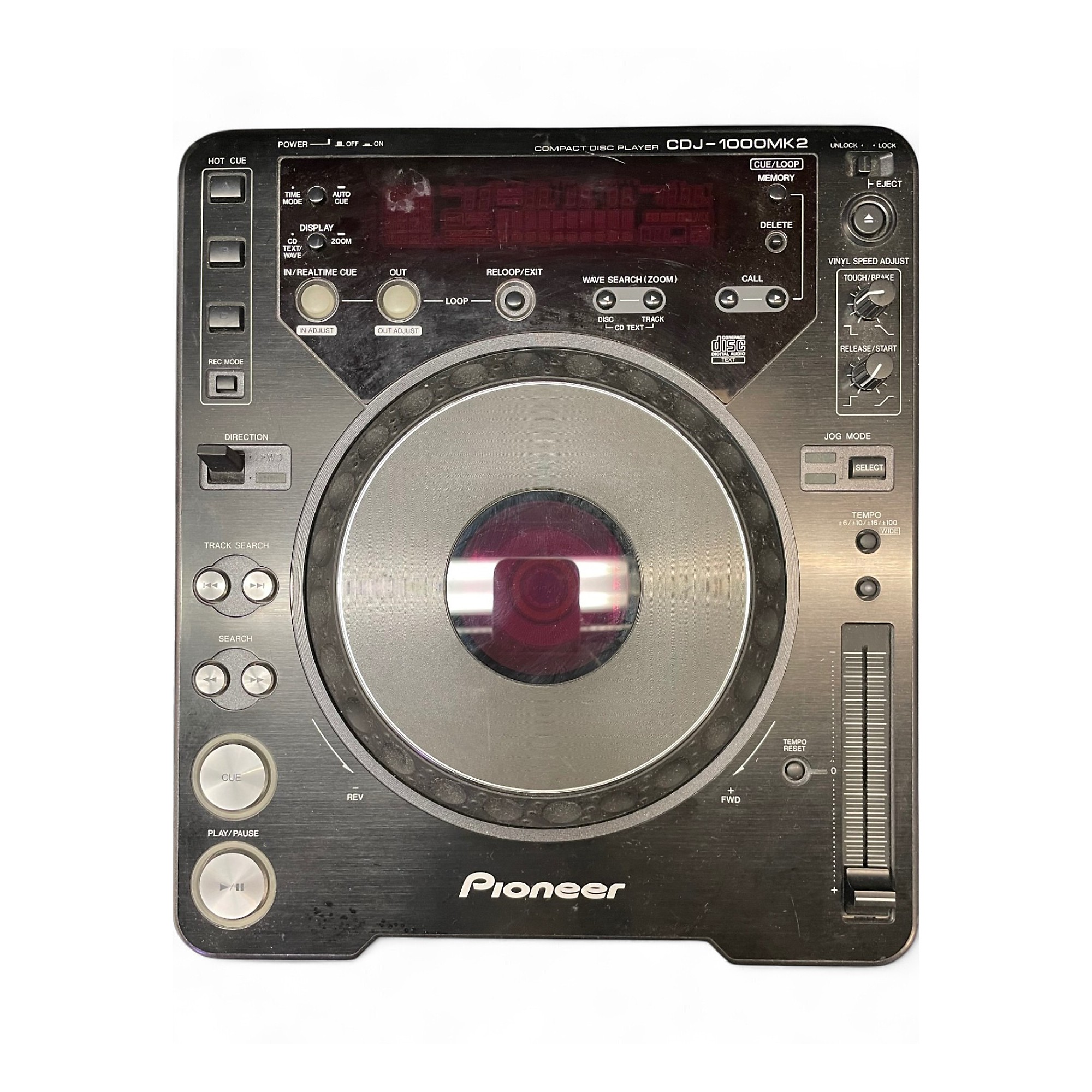 Used Pioneer DJ CDJ1000MK2 DJ Player | Guitar Center