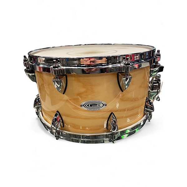 Used Orange County Drum & Percussion 7X13 Maple Ash Snare Natural Gloss Drum