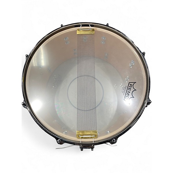 Used Orange County Drum & Percussion 7X13 Maple Ash Snare Natural Gloss Drum