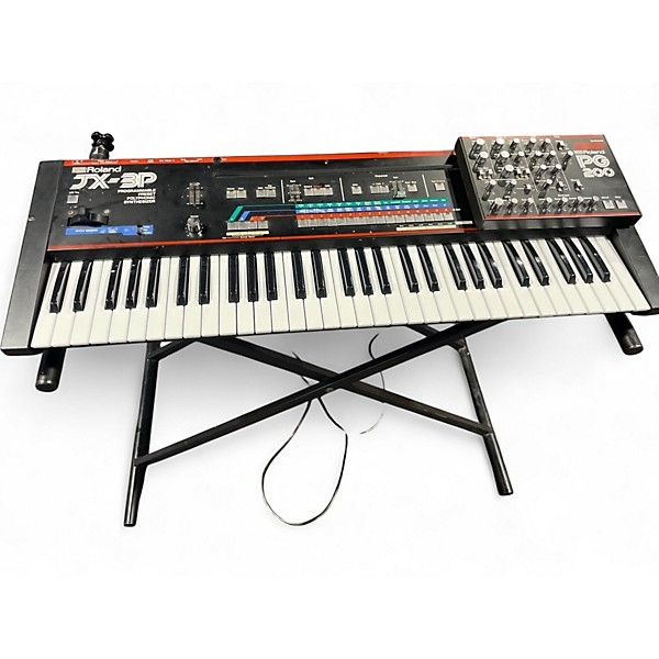 Used Roland JX-3p with PG200 Synthesizer