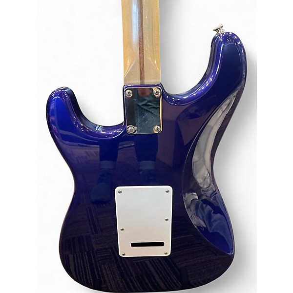 Used Fender Standard Stratocaster Blue Solid Body Electric Guitar