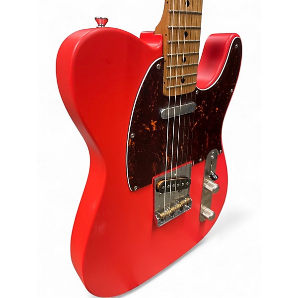 Used LsL Instruments t bone one b Satin Red Solid Body Electric Guitar