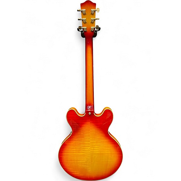 Used Johnson JH250C sunburst Hollow Body Electric Guitar