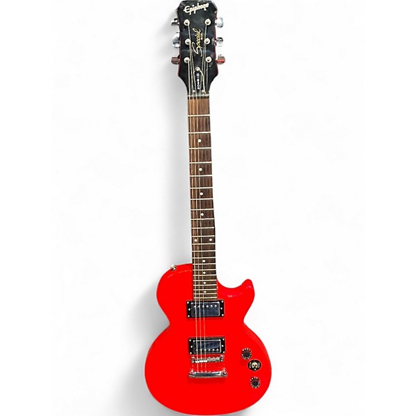 Used Epiphone Special II Candy Apple Red Solid Body Electric