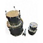 Used TAMA 4 Piece Superstar Silver Sparkle Drum Kit thumbnail