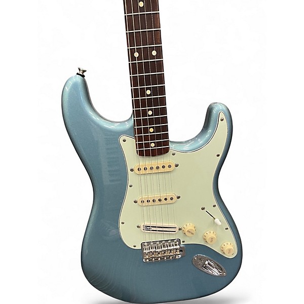 Used Fender STRATOCASTER Ice Blue Metallic Solid Body Electric Guitar