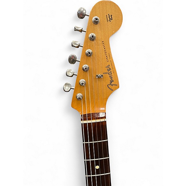 Used Fender STRATOCASTER Ice Blue Metallic Solid Body Electric Guitar