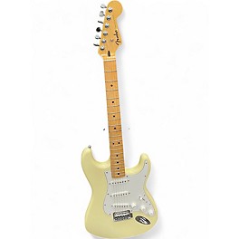 Used Fender Standard Stratocaster Olympic White Solid Body Electric Guitar