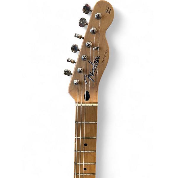 Used Fender Deluxe Series Nashville Telecaster Cream Solid Body Electric Guitar